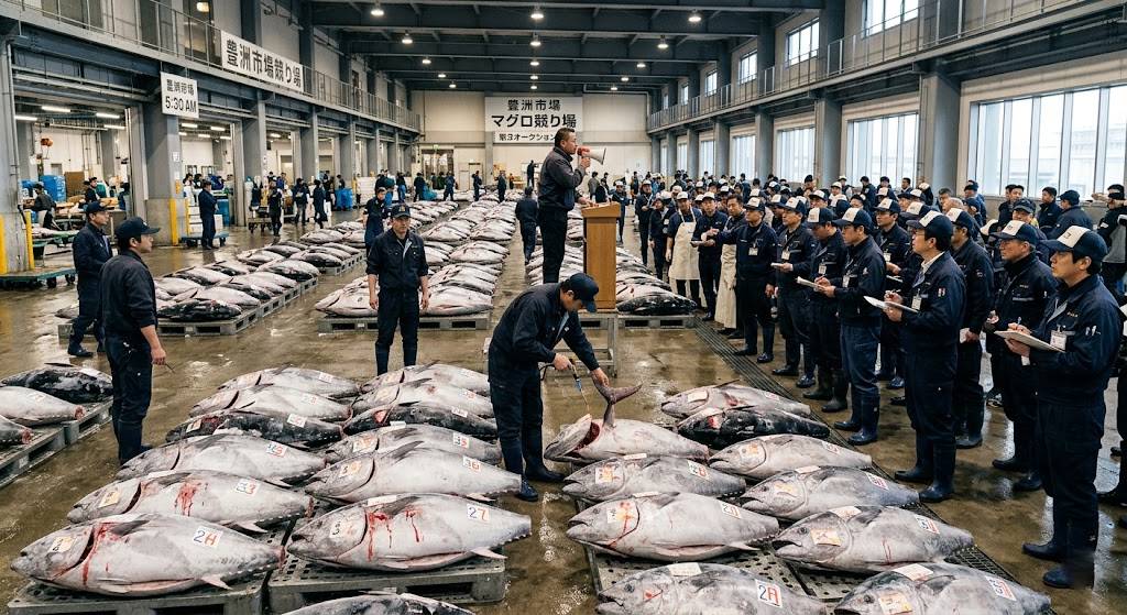 Toyosu Market Auction